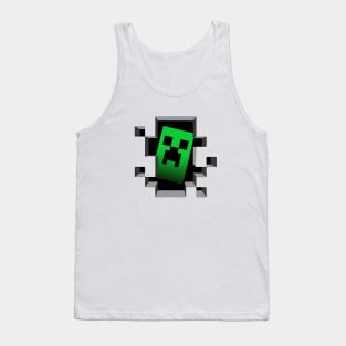 Minecraft - Creeper. Tank Top